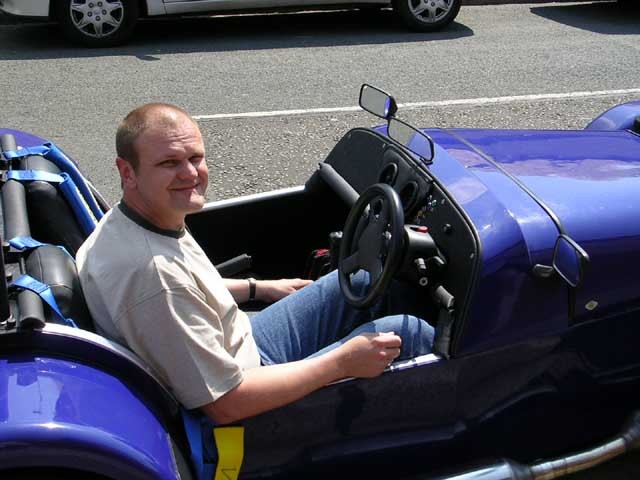 Me in car getting happier